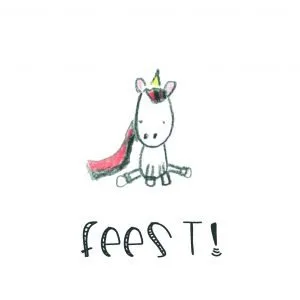 Wenskaart Feest!